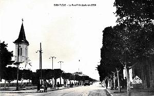 BOU-TLELIS - RUE PRINCIPALE - 1956